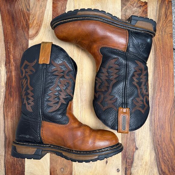 Rocky Boots Original Ride Flx Western Boot Women Size 8 M Waterproof - Picture 5 of 14